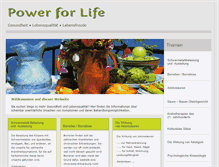 Tablet Screenshot of power-for-life.info